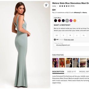 Melora Slate Blue Sleeveless Maxi Dress